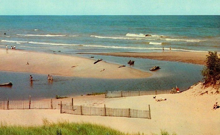 Warren Dunes State Park - Postcards Over The Years